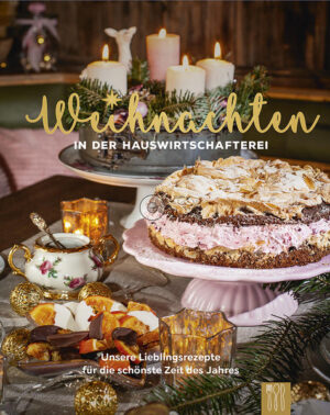 Weihnachtsbuch mit vier Kapiteln und über 80 weihnachtlichen Rezepten sowie Bastel-/Dekoanleitungen: - Kap1: IM ADVENT (Stollen, Plätzchen, Lebkuchen, Deko) - Kap2: GENIESSEN & SCHENKEN: (Geschenke aus der Küche, Sirup, Likör, Marmelade usw.) - Kap3: ZU WEIHNACHTEN: (festliche Menüs, Pralinen) - Kap4: WEIHNCHTSBRUNCH: (köstliche Rezepte zum Brunchen) „Wenn der Duft von frischen Tannenzweigen und selbst gebackenen Plätzchen durchs Haus zieht, dann ist es soweit: Bald ist Weihnachten. Die Familie kommt zusammen und gemeinsam genießt man Leckerbissen wie Stollen, Lebkuchen, Pralinen oder festliche Menüs. Genau für jene Momente hat „Die Hauswirtschafterei“ dieses Buch zusammengestellt: heimliche Lieblingsrezepte und neue Plätzchenkreationen, weihnachtliche Menüs für jeden Geschmack und echtes Soulfood für einen gemütlichen Brunch. Süße Ideen zum Verschenken und einige ruck-zuck Dekotipps, die auf die besinnliche Zeit einstimmen. Ein Weihnachtskochbuch voller Köstlichkeiten.“