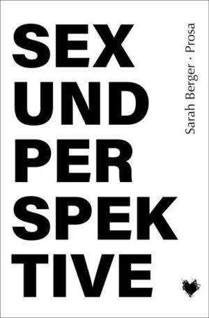 Wer ist das Ich? Wie kann es begriffen werden, ohne Namen, Ort und be­stimmbares Geschlecht. Ohne die Eindeutigkeit der Schubladen, die uns die Welt bezwingbar erscheinen lassen? Wer ist Ich, wenn all die sozialen Zwänge wegfallen? Sarah Berger beantwortet diese Fragen in einer Sprache, in der unsere Gegenwart in all ihrer fragmentierten und chaotischen Schön­heit steckt. Mit Sex und Perspektive beschließt die Autorin eine intensive Auseinan­dersetzung mit heteronormativen Grenzen, innerhalb derer wir gelernt haben, über das Ich, über Sex und über Beziehungen zu denken, darüber zu sprechen und zu schreiben.