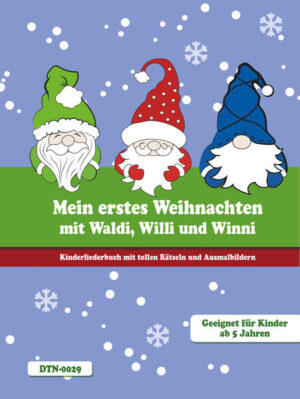 Mein erstes Weihnachten mit Waldi, Willi und Winni - die drei Weihnachtswichtel. Helft den Wichteln, verzwickte Rätsel zu lösen, ihren Weihnachtsbaum zu schmücken oder ihre Geschenke zu finden. Das Heft wird mit einer tollen CD zum Mitspielen geliefert!