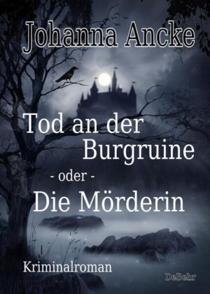 "Tod an der Burgruine - oder - Die Mörderin" Der neue Kriminalroman der Autorin Johanna Ancke fesselt bis zur letzten Seite. Der Tote lag im Geröll am Fuße der Burgruine. Was auf den ersten Blick wie ein tragischer Unfall anmutete, konnte leicht auch ein Verbrechen gewesen sein. Seine Witwe geriet umgehend unter Mordverdacht. Doch war sie tatsächlich für Franks Ableben verantwortlich? Immerhin lag sie zum Zeitpunkt seines Todes von ihm brutal zusammengeschlagen und schwer verletzt im Krankenhaus … Jahre später: Jessica erntet die kalten Blicke der Dorfbewohner. Sie halten sie für schuldig, immer noch. Als sie den neuen Oberförster Hendrik kennenlernt, meidet die junge Frau trotz einer gewissen Anziehung eine tiefergehende Bekanntschaft mit dem faszinierenden Fremden. Die Rätsel um den Tod ihres Mannes gelten weiterhin als nicht gelöst. Noch ahnt Jessica nicht, dass Hendrik bald eine Schlüsselrolle bei der Aufklärung der schrecklichen Vorkommnisse spielen wird.