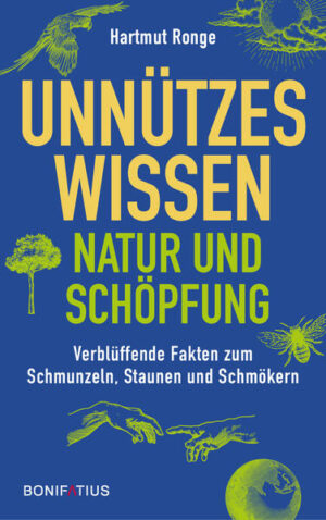 Interessante Fakten, die niemand weiß: Erstaunliches aus Gottes Schöpfung Es gibt Naturphänomene, die einen den Kopf schütteln oder schmunzeln lassen - zu schade, dass viele davon gar nicht zum Allgemeinwissen zählen! Um diesen Umstand zu beheben, hat Hartmut Ronge lustige Tatsachen über die Natur zusammengetragen. Sein Wissensbuch präsentiert in kurzen Texten Phänomene, die ebenso oft Staunen wie Gelächter auslösen. Wussten Sie zum Beispiel, dass es in Kalifornien Albino-Mammutbäume gibt? Oder dass Faultiere noch langsamer sind als Schnecken? - Interessante Fakten und Wissenswertes über die Welt in einem Buch zum Blättern und Schmunzeln - Unerklärliche Naturphänomene, die Glaube und Wissenschaft verbinden - Geschenkbuch mit Naturwissen für große und kleine Neugierige - Lustige Pflanzen, erstaunliche Tiere und kuriose Eigenheiten des Menschen - Verblüffende Wunder der Schöpfung, die zum Staunen und Nachdenken anregen Wundervolle Tier- und Pflanzenwelt: Wissensbuch zum Immer-Wieder-Lesen So vielfältig die skurrilen Fakten über unsere Welt sind, so randvoll sind die Seiten dieses Buches. Durch die vielen kurzen Wissenshäppchen bietet es sich immer wieder für gemeinsame Lesestunden oder unterhaltsame Lektüre an. Vom Anteil des Amazonas am gesamten Flusswasser der Erde bis zu Elstern, die sich im Spiegel erkennen: Die Natur steckt voller interessanter Tatsachen, die nicht jeder kennt. Bei manchen Naturphänomenen scheitert die Wissenschaft bis heute an Erklärungsversuchen - hier hilft das Bewusstsein, dass Gottes Schöpfung eben ein Wunder ist!