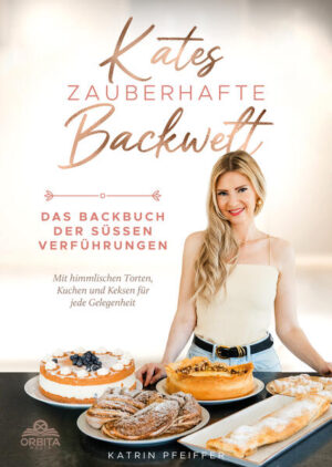 Möchtest du deine Liebsten mit etwas Selbstgebackenem überraschen? Willkommen in Kates zauberhafter Backwelt! Mit ihren herzhaft süßen Backkreationen verzaubert Kate auf Social Media hunderttausende Fans (@kates_style_) - tauche ein in eine Welt voller süßer Verführungen und lerne viele neue Rezepte kennen, die für unvergessliche Genussmomente sorgen! Was erwartet dich? Köstliche Rezepte für himmlische Torten, Kuchen und Kekse - und das für jede Gelegenheit. Ob altbewährte Klassiker wie der Gugelhupf oder originelle Backrezepte wie der Limonadenkuchen - dieses Buch lässt keinerlei Wünsche offen. Und mit leicht verständlichen Schritt-für-Schritt-Anleitungen und tollen Fotos lässt dich Kate an den Geheimnissen ihres Backzaubers teilhaben. Ganz gleich, ob du noch am Anfang stehst oder bereits zu den fortgeschrittenen Bäckern zählst - dieses Buch bietet dir Inspiration und Anleitung, um die schönsten und leckersten Backwerke auf den Teller zu zaubern. Trau dich und lass dich von Kates Kreativität für jeden Anlass anstecken: Familienfeste und Feiern: Ein besonderer Anlass steht vor der Tür? Backe doch eines von Kates ausgefalleneren Rezepten nach, wie die Stracciatella-Bananen-Torte oder den farbenfrohen Regenbogengugelhupf mit Frischkäse-Frosting. Alltägliche Freuden: Für die kleinen Freuden des Alltags hat Kate ebenfalls Rezepte parat. Wie wäre es mit schnell zubereiteten Cookies, saftigen Muffins oder herzhaften Brownies, die sich perfekt für den kleinen Genuss zwischendurch oder als liebevolles Mitbringsel für Freunde und Kollegen eignen? Besondere Momente: Egal ob Kaffee und Kuchen am Nachmittag oder ein romantisches Picknick - Kates Rezepte sorgen für die perfekte süße Begleitung. Ihre fantasievollen Kuchen und Torten machen jeden Moment unvergesslich. Worauf wartest du noch? Heize den Ofen vor und tauche ein in Kates Backwelt. Mit jedem Rezept aus diesem Buch zauberst du nicht nur köstliche Leckereien auf den Tisch, sondern auch ein Lächeln auf die Gesichter deiner Liebsten. Viel Spaß!