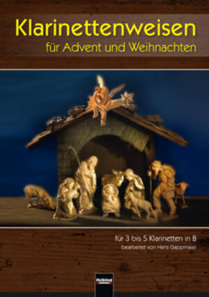 24 advent- und weihnachtliche Weisen im alpenländischen Stil zusammengestellt und bearbeitet für 3 - 5 Klarinetten in B. Zum Heft ist eine CD mit allen Titeln erhältlich, eingespielt vom Pongauer Klarinettenensemble unter der Leitung des Herausgebers Hans Gappmaier. Bestellnummer: I7286CD