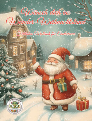 Begib dich auf eine magische Reise ins „Wunder-Weihnachtsland“, wo Romantik und festliche Freude auf jeder Seite warten. Dieses Malbuch lädt dich ein, eine bezaubernde Weihnachtswelt zu entdecken, in der du mit jedem Pinselstrich die Wärme und das Licht der festlichen Jahreszeit einfängst. Erlebe winterliche Wunder, sanftes Schneegestöber und die stille Pracht funkelnder Lichter, während du kunstvoll gestaltete Szenen mit Farbe zum Leben erweckst. Von liebevoll geschmückten Weihnachtskugeln über romantische Spaziergänge des Weihnachtsmanns im verschneiten Dorf bis hin zu behaglichen Kaminabenden - jede Seite lädt dich ein, die festliche Atmosphäre in all ihrer Pracht zu genießen. „Wünsch dich ins Wunder-Weihnachtsland“ ist mehr als nur ein Malbuch - es ist eine Auszeit vom Alltag, ein Ort, an dem du dich fallen lassen und die Schönheit der Weihnachtszeit in vollen Zügen genießen kannst. Perfekt für Momente der Entspannung im Advent, für romantische Stunden zu zweit oder einfach als besinnliche Auszeit für dich selbst. Lass deiner Kreativität freien Lauf und fülle diese zauberhaften Szenen mit Farbe, Liebe und einem Hauch von Weihnachtszauber.