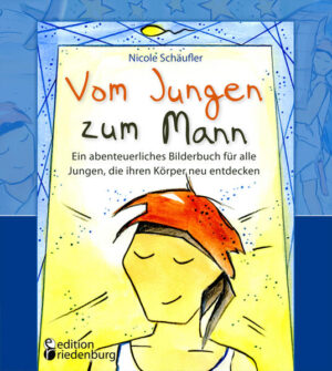 Bald ist es so weit: In der Pubertät verändert sich dein Körper. Du wirst größer und stärker und bist auf dem Weg zum Mann. Dieses Buch reist mit dir durch deinen Körper und erzählt dir in 24 Bildern, was alles mit dir passiert. Es eignet sich zum gemeinsamen, aber auch zum Alleine-Lesen, denn es geht um dich ganz persönlich. Hier wirst du entdecken, was alles in dir steckt. Für Jungs ab 10 Jahren. Verlag edition riedenburg Salzburg * editionriedenburg.at * Von der Autorin des Bestsellers "Vom Mädchen zur Frau" (edition riedenburg) *** Inhalt: Überflieger  6 Meeresgott  10 Löwenbändiger  14 Donnergott  18 Geheimagent  22 Entdecker  26 Zauberer  30 Frühaufsteher  34 Chef-Mechaniker  38 Schmusekater  42 Samenkorn  46 Göttervater  50 Cool Man  54 Sprint-Star  58 Sieger-Typ  62 Vulkan-Gott  66 Kuschelbär  70 Schwarm  74 Guter Kumpel  78 Rivale  82 Superman  86 Robin Hood  90 Shooting-Star  94 Abenteurer  98