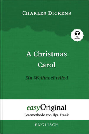 Leseprobe: https://easyoriginal.com/leseproben/DE12.pdf Innovative Lesemethode: https://easyoriginal.com/lesemethode/ "A Christmas Carol" ist eine der bekanntesten Erzählungen von Charles Dickens. Ungekürzter Originaltext. Zweisprachiges Buch Englisch-Deutsch. Spaß am Lesen im Original - und das schon als Anfänger oder Wiedereinsteiger. Innovative Lesemethode von Ilya Frank. Fremdsprachen durch Spaß am Lesen lernen, auffrischen und perfektionieren. Effiziente und mühelose Erweiterung des Wortschatzes dank der innovativen Lesemethode. Es bereitet keine Mühe, um im Original zu lesen und kein Wörterbuch ist notwendig, um jedes Wort genau zu verstehen. Nebenbei erlernt man den Wortschatz und wiederholt / verbessert die Grammatik. Dank der integrierten Hörbücher wird auch das Hörverständnis trainiert.