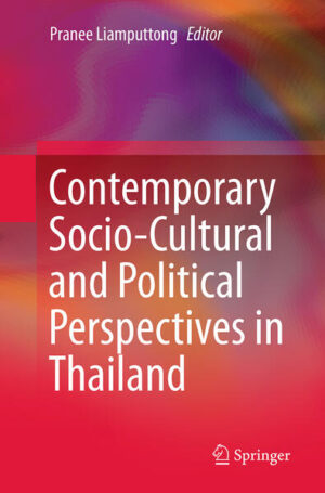 Leider hat der Verlag Springer Netherland es versäumt, dem Buchhandel eine Inhaltsangabe zu dem Buch "Contemporary Socio-Cultural and Political Perspectives in Thailand" von Pranee Liamputtong zur Verfügung zu stellen. Das ist bedauerlich, aber wir stellen unseren Leser und Leserinnen das Buch trotzdem vor.