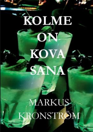 Aaronilla ja Henrikillä on ollut avoin suhde jo 20 vuotta. He eivät koskaan ole kokeilleet kolmen kimppaa. Nyt he lähtevät etsimään kolmatta kundia piristämään seksieroottista elämäänsä. Tavalla tai toisella mukana ovat myös Elvis Presley, ABBA, Tyttökullat, Euroviisut ja Batman & Robin. Tarina tapahtuu 2010-luvun alkupuoliskolla. Kolme on kova sana on Markus Kronströmin toinen romaani.