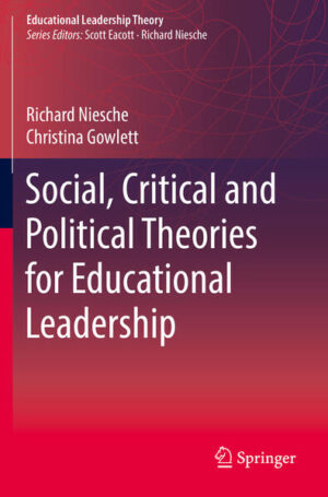 Leider hat der Verlag Springer Singapore es versäumt, dem Buchhandel eine Inhaltsangabe zu dem Buch "Social, Critical and Political Theories for Educational Leadership" von Richard Niesche und Christina Gowlett  zur Verfügung zu stellen. Das ist bedauerlich, aber wir stellen unseren Leser und Leserinnen das Buch trotzdem vor.