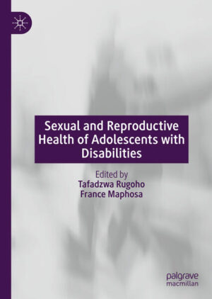 Leider hat der Verlag Springer Singapore es versäumt, dem Buchhandel eine Inhaltsangabe zu dem Buch "Sexual and Reproductive Health of Adolescents with Disabilities" von Tafadzwa Rugoho und France Maphosa  zur Verfügung zu stellen. Das ist bedauerlich, aber wir stellen unseren Leser und Leserinnen das Buch trotzdem vor.