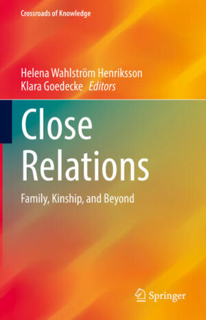 This book speaks to the meanings and values that inhere in close relations, focusing on family and kinship but also looking beyond these categories. Multifaceted, diverse and subject to constant debate, close relations are ubiquitous in human lives on embodied as well as symbolic levels. Closely related to processes of power, legibility and recognition, close relations are surrounded by boundaries that both constrain and enable their practical, symbolical and legal formation. Carefully contextualising close relations in relation to different national contexts, but also in relation to gender, sexuality, race, religion and dis/ability, the volume points to the importance of and variations in how close relations are lived, understood and negotiated. Grounded in a number of academic areas and disciplines, ranging from legal studies, sociology and social work to literary studies and ethnology, this volume also highlights the value of using inter- and multidisciplinary scholarly approaches in research about close relations. Chapter 11 is available open access under a Creative Commons Attribution 4.0 International License via link.springer.com.