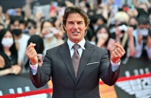 US-Schauspieler Tom Cruise bei der Präsentation des Films Top Gun: Maverick am 19. Juni 2022 in Seol (Foto: Jung Yeon-Je/AFP)