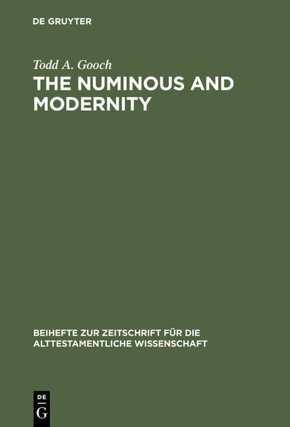 The Numinous and Modernity | Gay Books & News