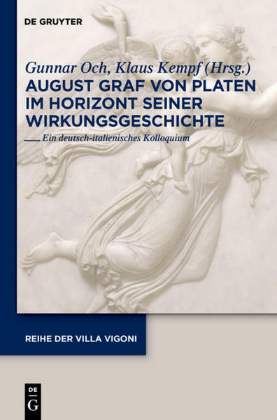 August Graf von Platen im Horizont seiner Wirkungsgeschichte | Gay Books & News
