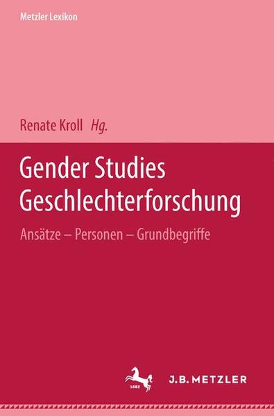 Metzler Lexikon Gender Studies-Geschlechterforschung | Gay Books & News