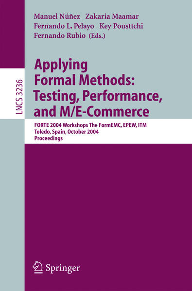 Applying Formal Methods: Testing, Performance, and M/E-Commerce | Queer Books & News