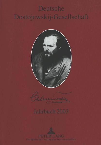 Deutsche Dostojewskij-Gesellschaft- Jahrbuch 2003 | Gay Books & News