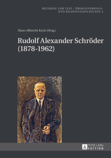 Rudolf Alexander Schröder (1878-1962) | Gay Books & News