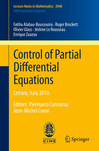 Control of Partial Differential Equations | Gay Books & News
