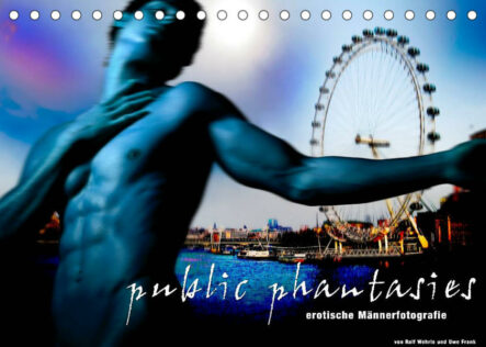 public phantasies - erotische Männerfotografie (Tischkalender 2022 DIN A5 quer) | Gay Books & News