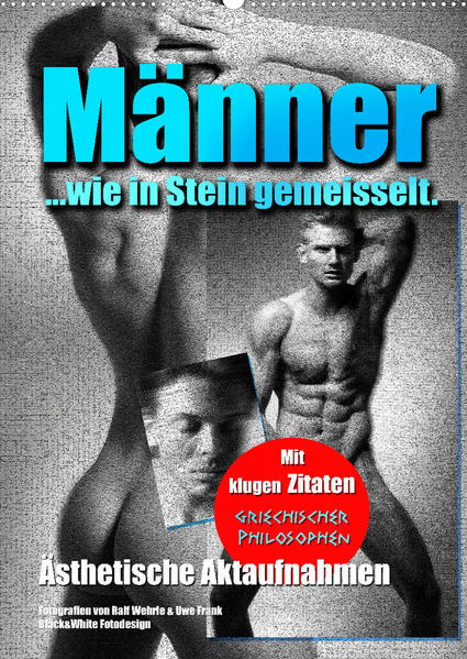 Männer... wie in Stein gemeisselt (Wandkalender 2022 DIN A2 hoch) | Gay Books & News