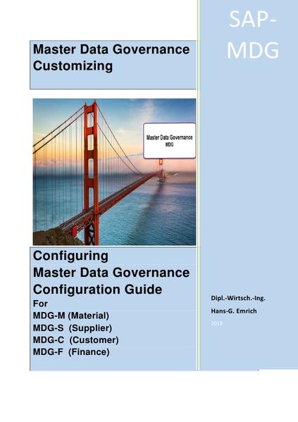 Configuring Master Data Governance Configuration Guide for MDG-C