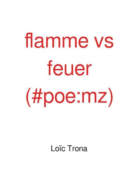 flamme vs feuer (#poe:mz) | Gay Books & News