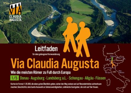 Fern-Wander-Route Via Claudia Augusta 1/5 Bayern P R E M I U M: Leitfaden für eine gelungene Fern-Wanderung (Karte und alle Abbildungen in Farbe) | Gay Books & News