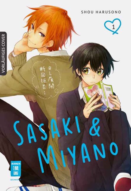 Miyano liebt Boys-Love-Geschichten! Aber das soll keiner merken. Deswegen schreibt er auch auf den Umschlag, in dem sein neuester Boys-Love-Manga steckt: Absolut kein Boys-Love-Inhalt! Clever, denkt er, bis eine unerwartete Begegnung mit seinem Senpai Sasaki alles über den Haufen wirft. Gut, dass Sasaki absolut keine Ahnung von „ukes“ und „semes“ hat und sich nur wundert, warum er ganz plötzlich zum Protagonisten von Miyanos BL-Fanart wird ... Wer "Given" mag wird "Sasaki & Minato" lieben! Mit diesem Titel erhält endlich wieder eine wundervolle, längere Boys-Love-Reihe Einzug in die Manga-Regale und Herzen der Leser.