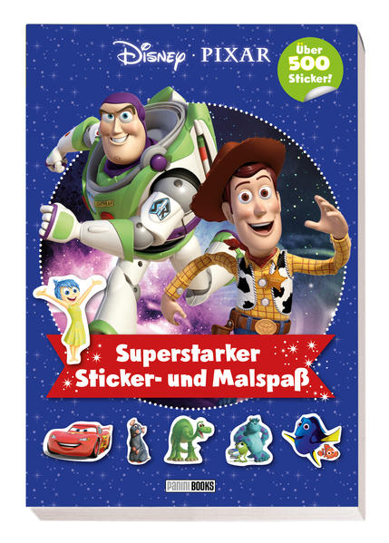 Disney PIXAR: Superstarker Sticker- und Malspaß | Gay Books & News