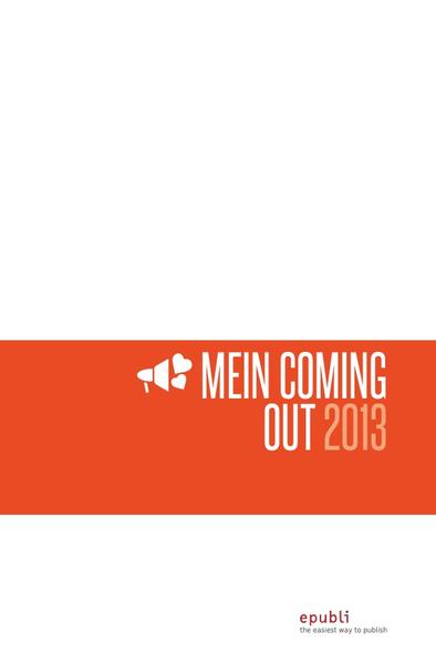 Mein Coming-Out 2013 | Gay Books & News