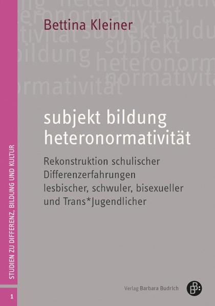 subjekt bildung heteronormativität | Gay Books & News