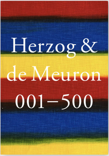 Herzog & de Meuron 001 - 500 | Gay Books & News