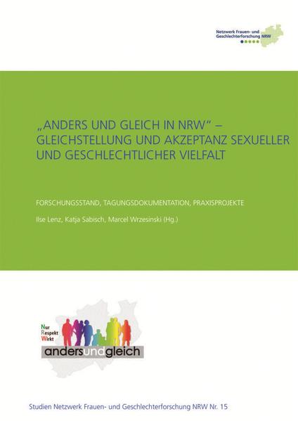 "anders und gleich in NRW" - Gleichstellung und Akzeptanz sexueller und geschlechtlicher Vielfalt | Gay Books & News