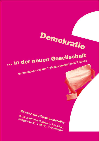 Demokratie ...in der neuen Gesellschaft | Gay Books & News
