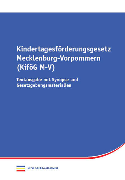 Kindertagesförderungsgesetz Mecklenburg-Vorpommern | Gay Books & News